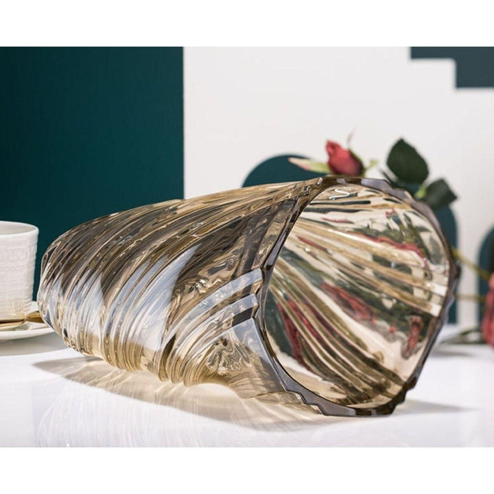 Vase Design Luxe | Éclat Innovant - Designix Vase Verre émaillé