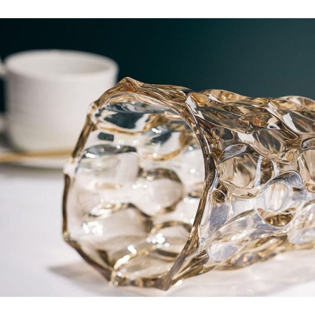 Vase Design Luxe | Éclat Innovant - Designix Vase Verre émaillé