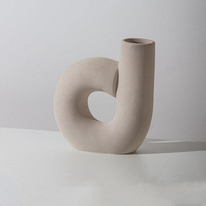 Vase Design | Pureté Florale - Designix Vase Kaki