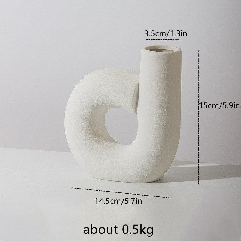 Vase Design | Pureté Florale - Designix Vase Kaki