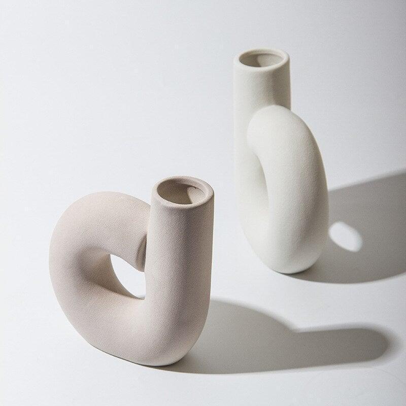Vase Design | Pureté Florale - Designix Vase Kaki