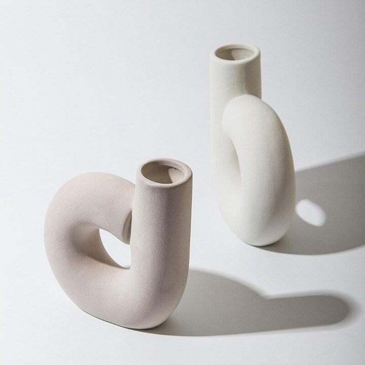 Vase Design | Pureté Florale - Designix Vase Kaki