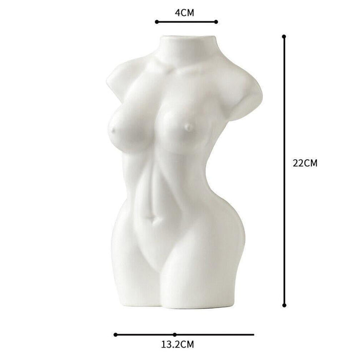 Vase Fleurs Artificielles Moderne | Yacht - Designix Vase Blanc