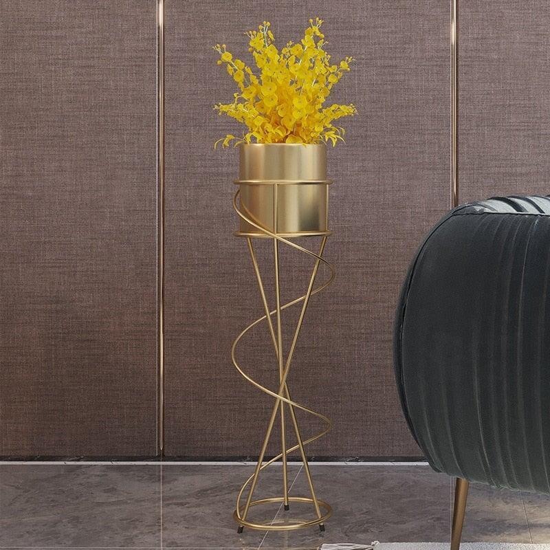 Vase sur Pied Fer Forgé | Expressivité Design - Designix Vase 75 cm