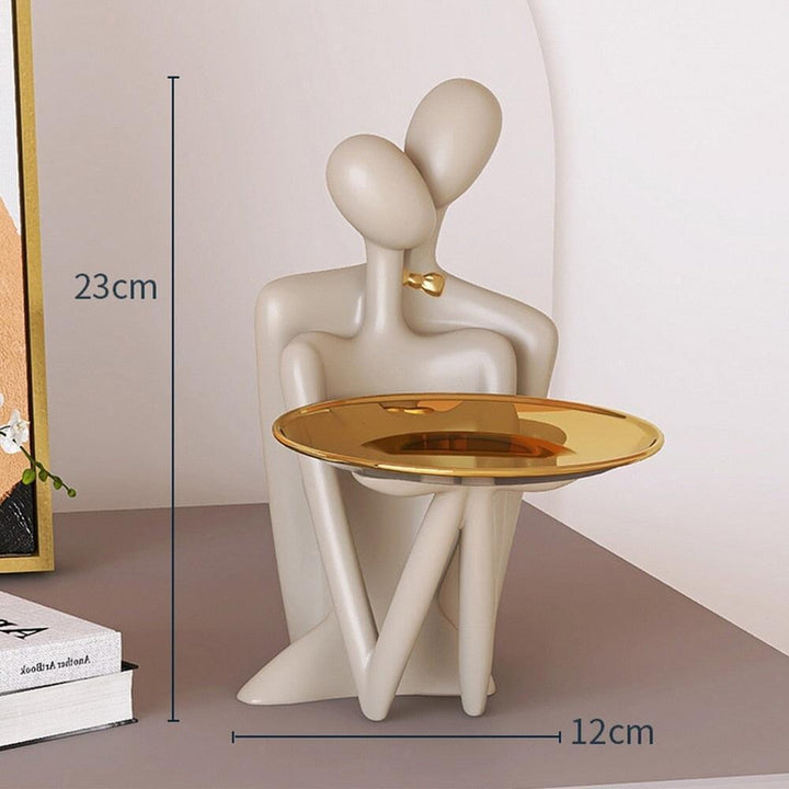 Vide Poche Design Abstrait | Goldie - Designix Vide poche