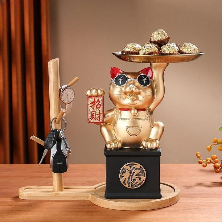 Vide Poche Design | Biscuit - Designix Vide poche Doré