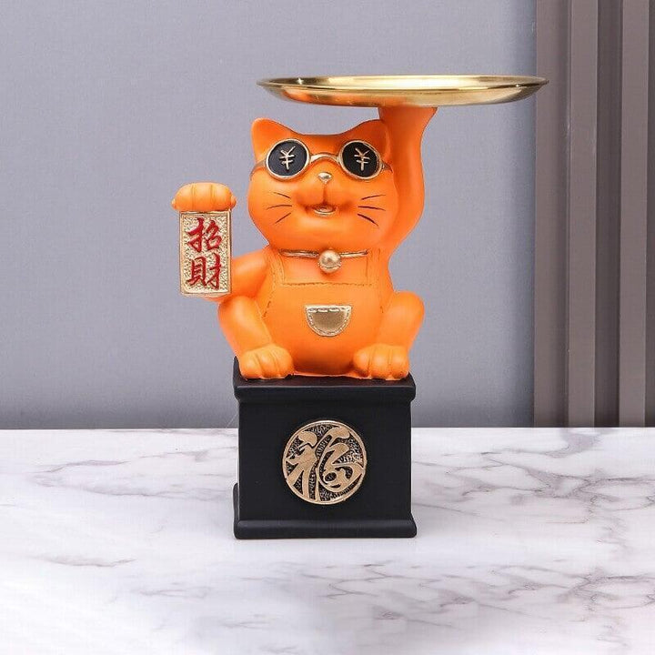 Vide Poche Design | Biscuit - Designix Vide poche Orange