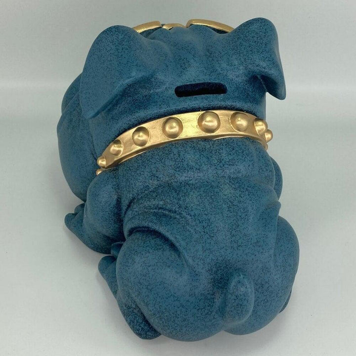 Vide Poche Design Bouledogue | Tank - Designix Vide poche Bleu