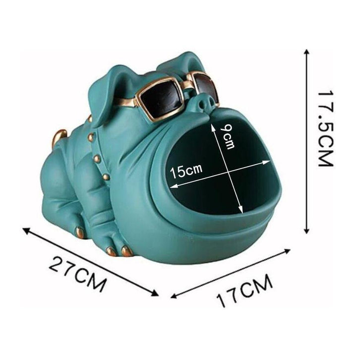 Vide Poche Design Bouledogue | Tank - Designix Vide poche Effet Pierre