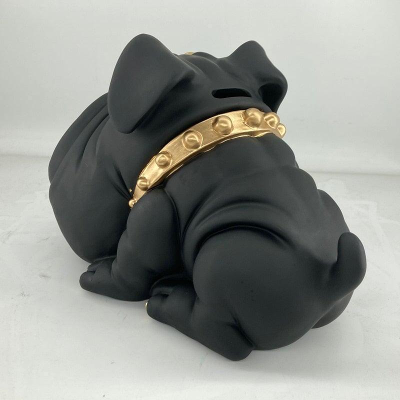 Vide Poche Design Bouledogue | Tank - Designix Vide poche Noir