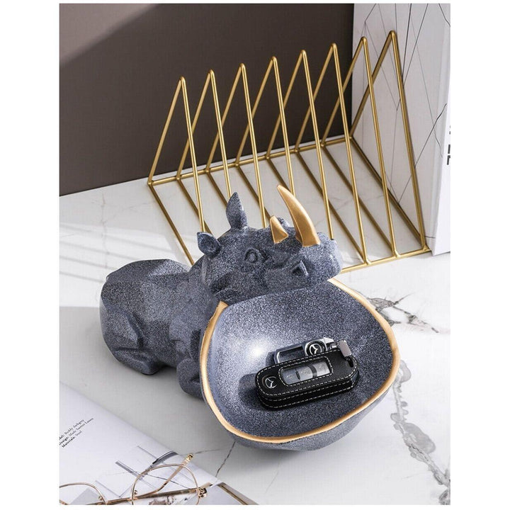 Vide Poche Design Rhinoceros | Bruno | Designix - Vide poche    - https://designix.fr/