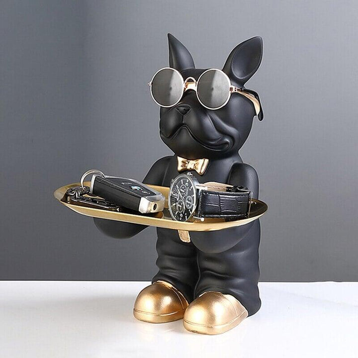 Vide Poche Design Bulldog | Boucle - Designix Vide poche Noir