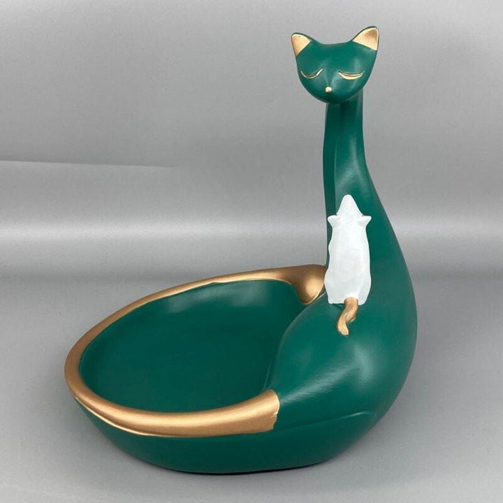 Vide Poche Design Chat | Jet - Designix Vide poche Vert