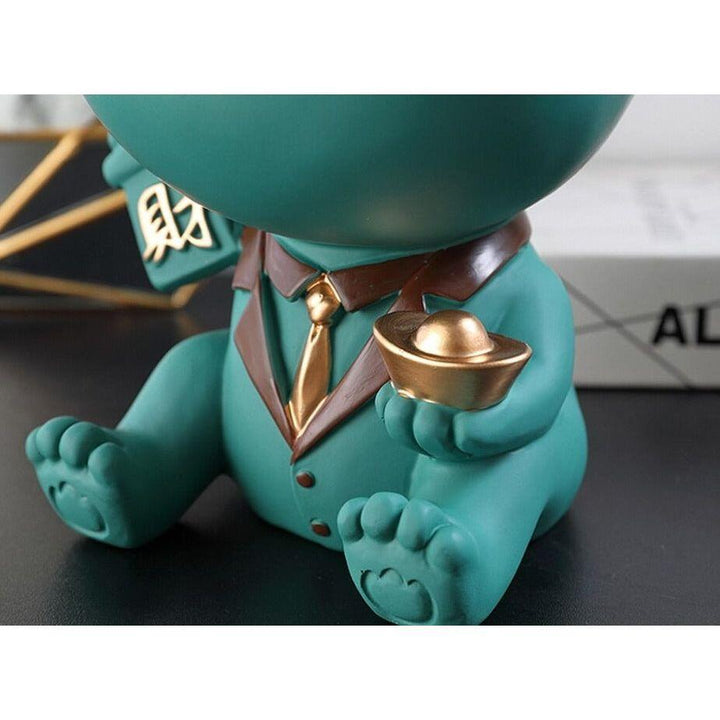 Vide Poche Design Chat | Midnight - Designix Vide poche Vert