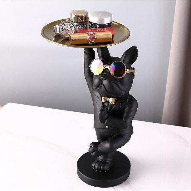 Vide Poche Design Chien | Flipper - Designix Vide poche Noir