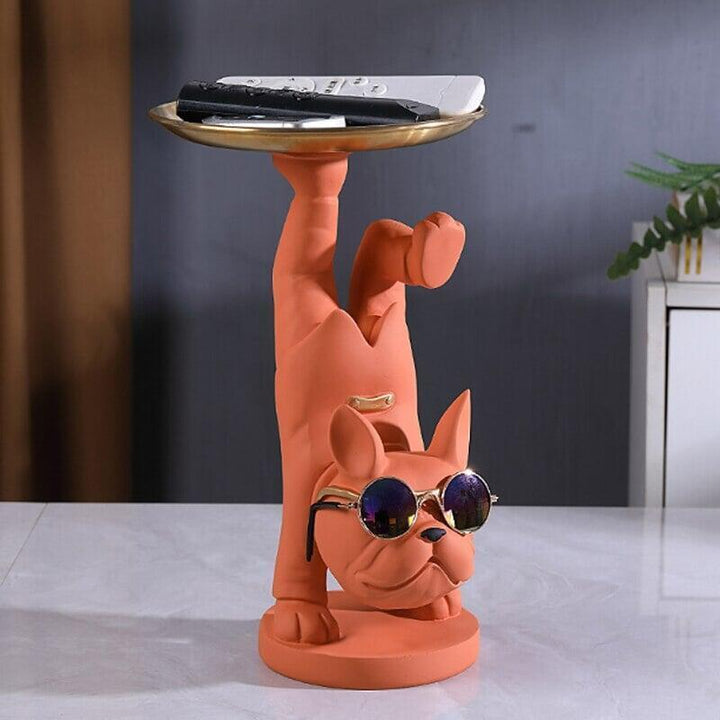 Vide Poche Design Chien | Paws - Designix Vide poche Orange