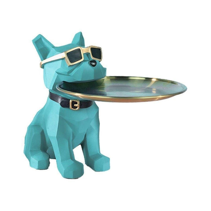 Vide Poche Design Chien | Sebastian - Designix Vide poche Bleu