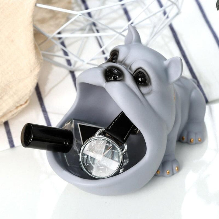 Vide Poche Design Chiot | Guppy - Designix Vide poche Gris