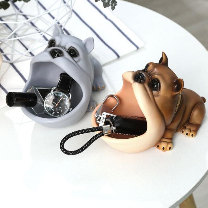 Vide Poche Design Chiot | Guppy - Designix Vide poche Gris