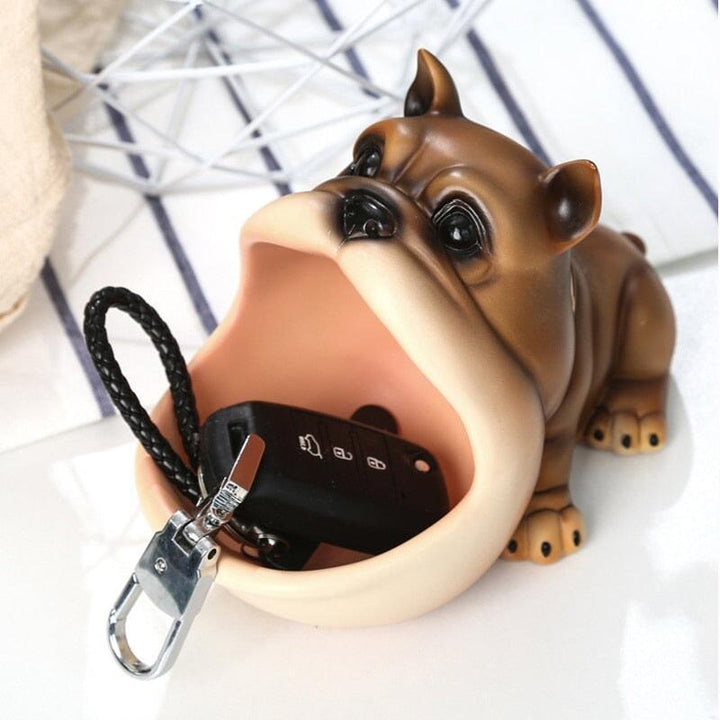 Vide Poche Design Chiot | Guppy - Designix Vide poche Marron