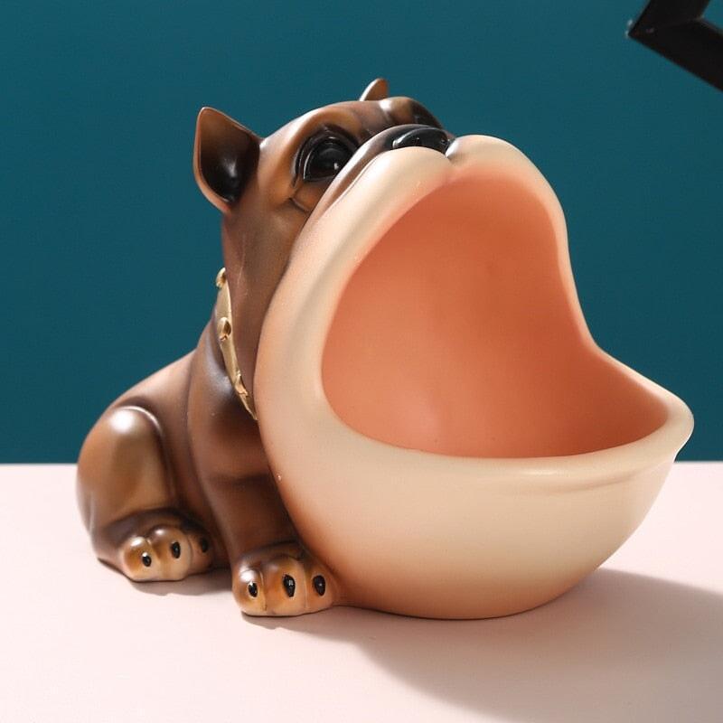 Vide Poche Design Chiot | Guppy - Designix Vide poche Marron