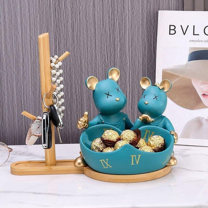 Vide Poche Design | Chopper - Designix Vide poche Bleu