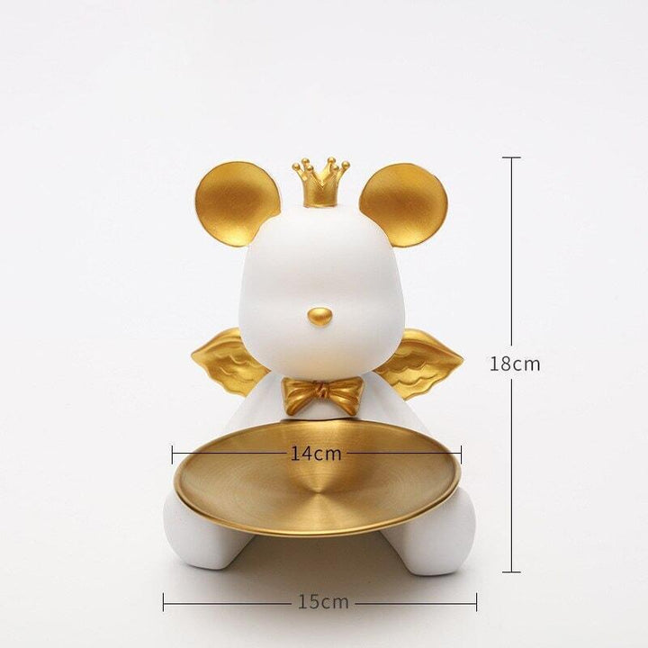 Vide Poche Design Diablotin | Tuna - Designix Vide poche Blanc