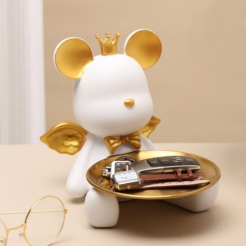 Vide Poche Design Diablotin | Tuna - Designix Vide poche Blanc