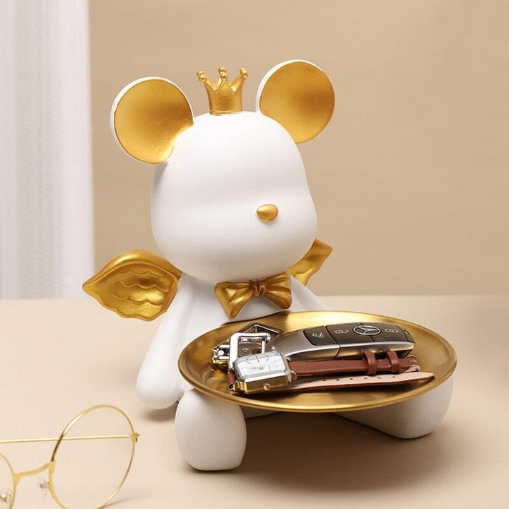 Vide Poche Design Diablotin | Tuna - Designix Vide poche Blanc