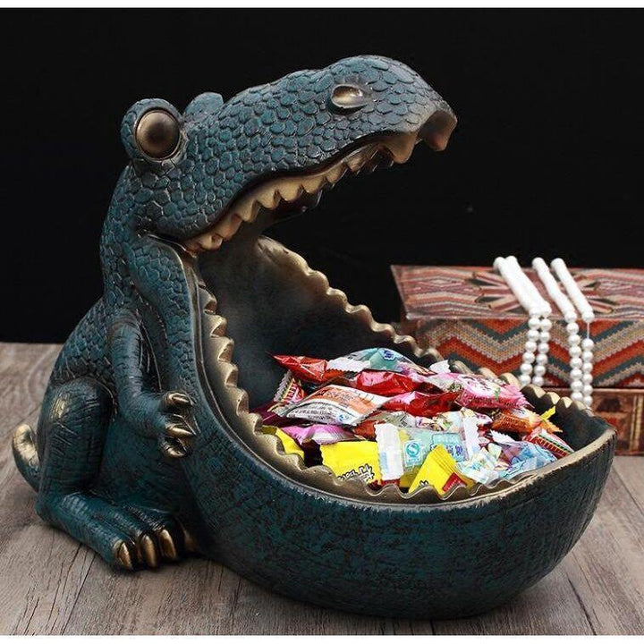 Vide Poche Design Dinosaure | Rex - Designix Vide poche Bleu