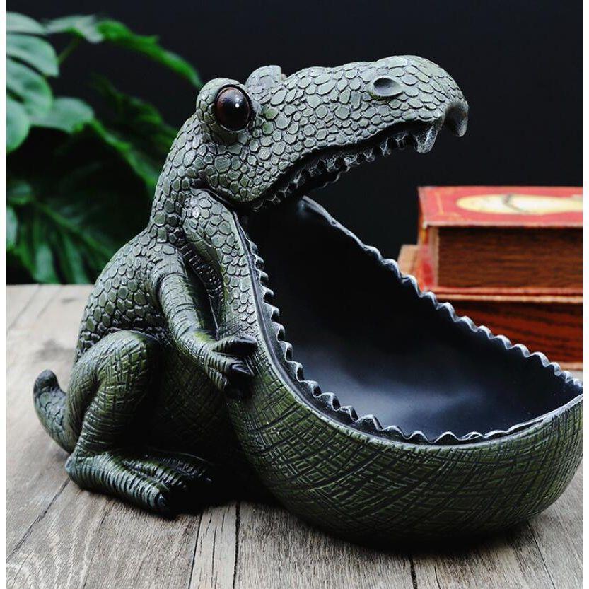 Vide Poche Design Dinosaure | Rex - Designix Vide poche Bleu