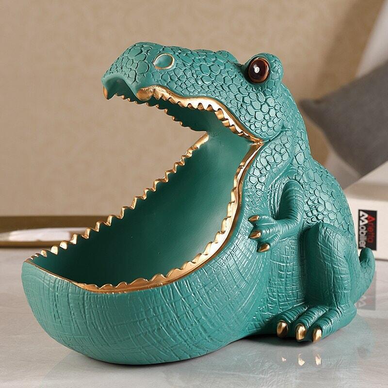 Vide Poche Design Dinosaure | Splashy - Designix Vide poche Bleu
