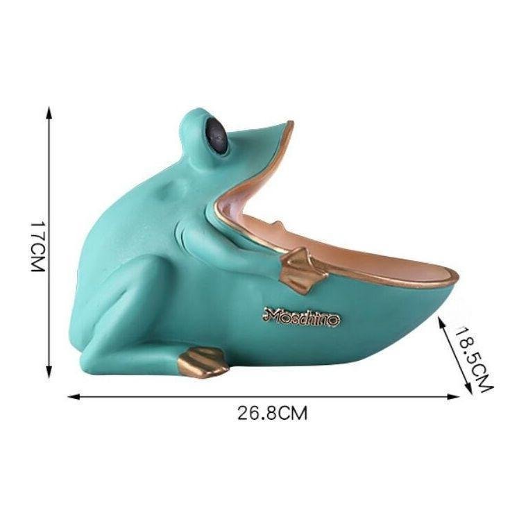 Vide Poche Design Grenouille | Chewie - Designix Vide poche Bleu