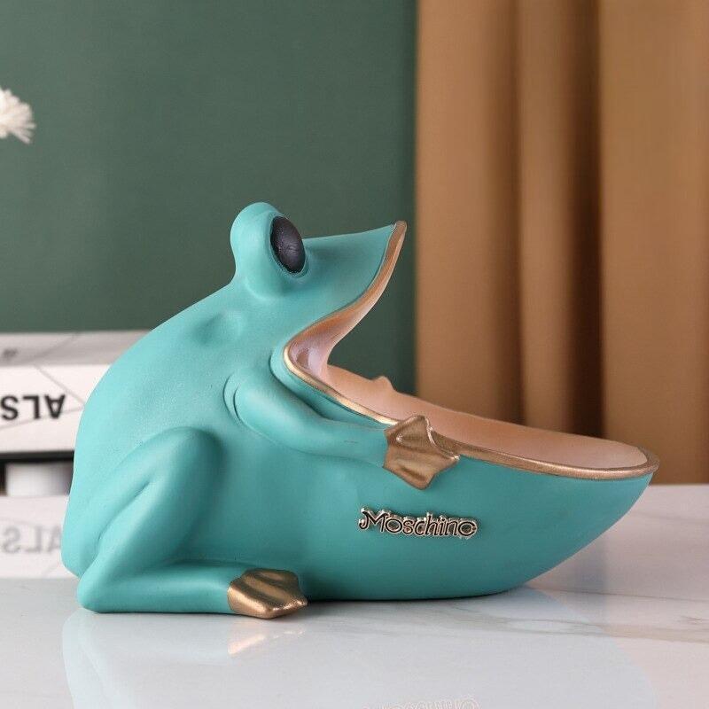 Vide Poche Design Grenouille | Chewie - Designix Vide poche Bleu