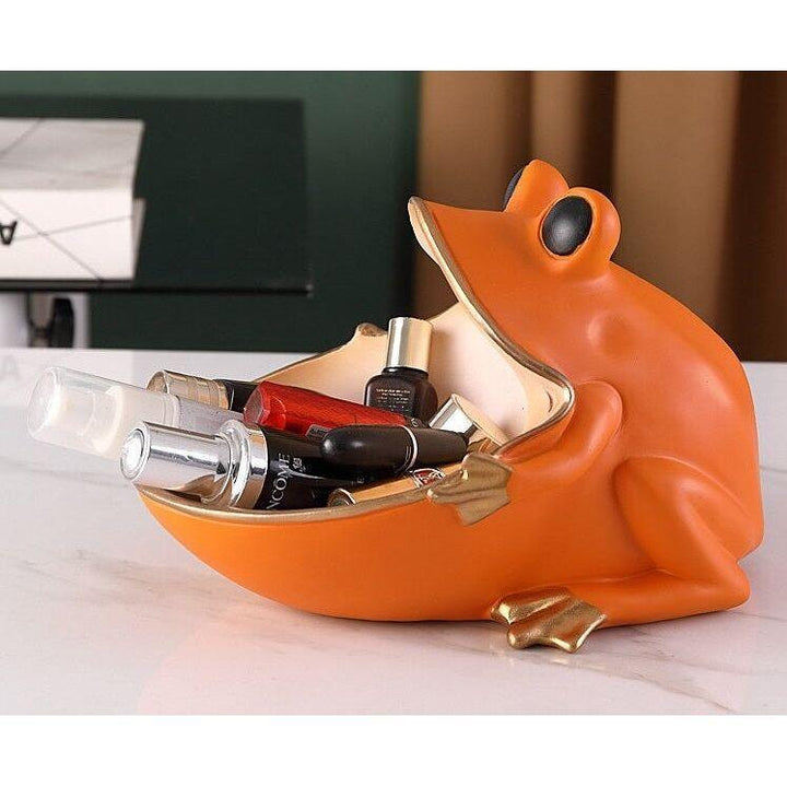 Vide Poche Design Grenouille | Chewie - Designix Vide poche Orange