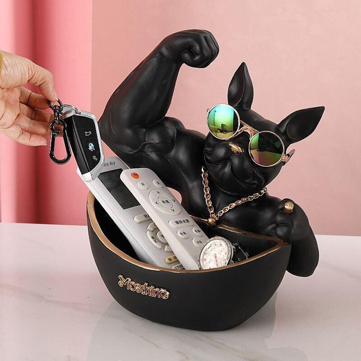 Vide Poche Design | Gunner - Designix Vide poche Noir