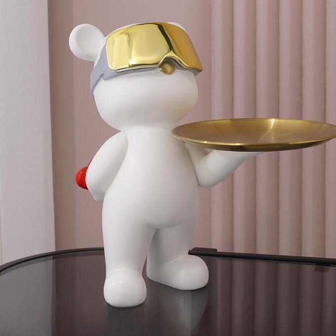 Vide Poche Design | King - Designix Vide poche Blanc
