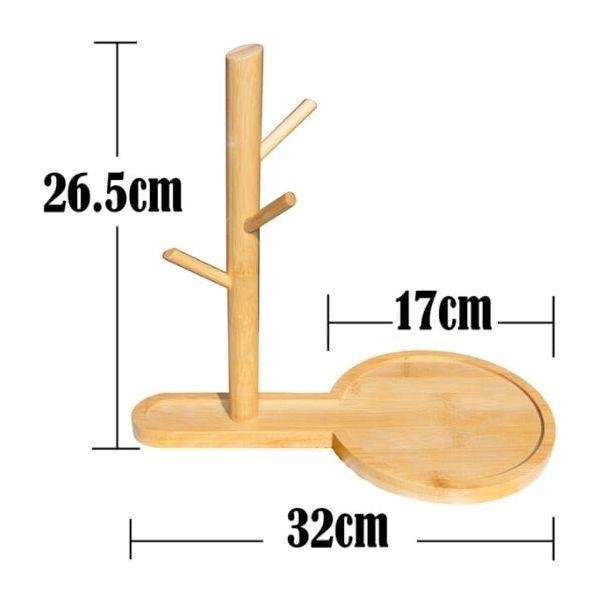 Vide Poche Design | Kiwi - Designix Vide poche Socle en bois
