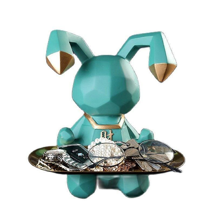 Vide Poche Design Lapin | Louie - Designix Vide poche Gris