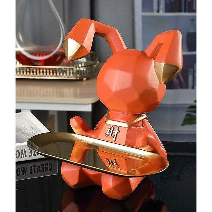 Vide Poche Design Lapin | Louie - Designix Vide poche Rouge
