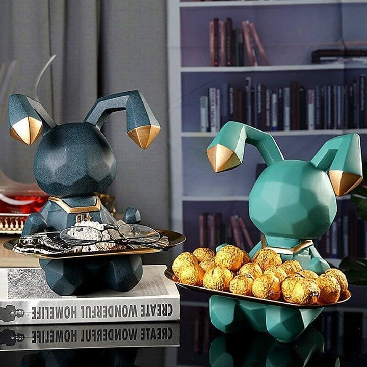 Vide Poche Design Lapin | Louie - Designix Vide poche Rouge
