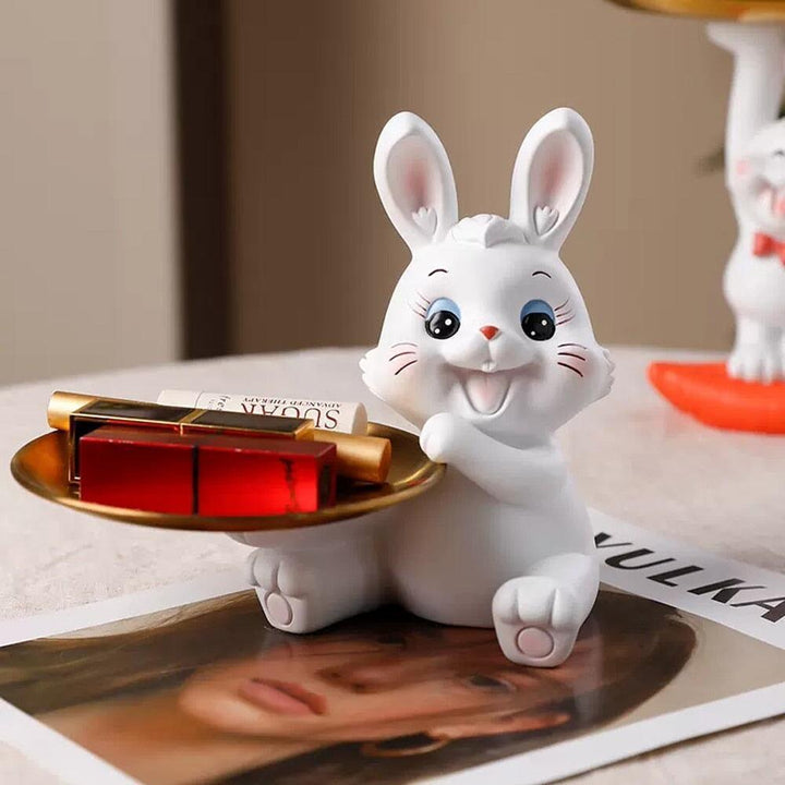 Vide Poche Design Lapin | Plume - Designix Vide poche