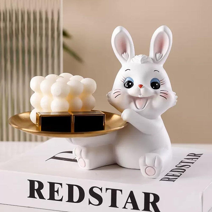 Vide Poche Design Lapin | Plume - Designix Vide poche