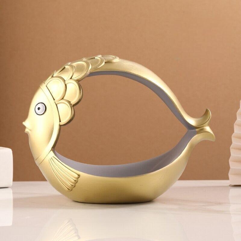 Vide Poche Design | Leo - Designix Vide poche Doré