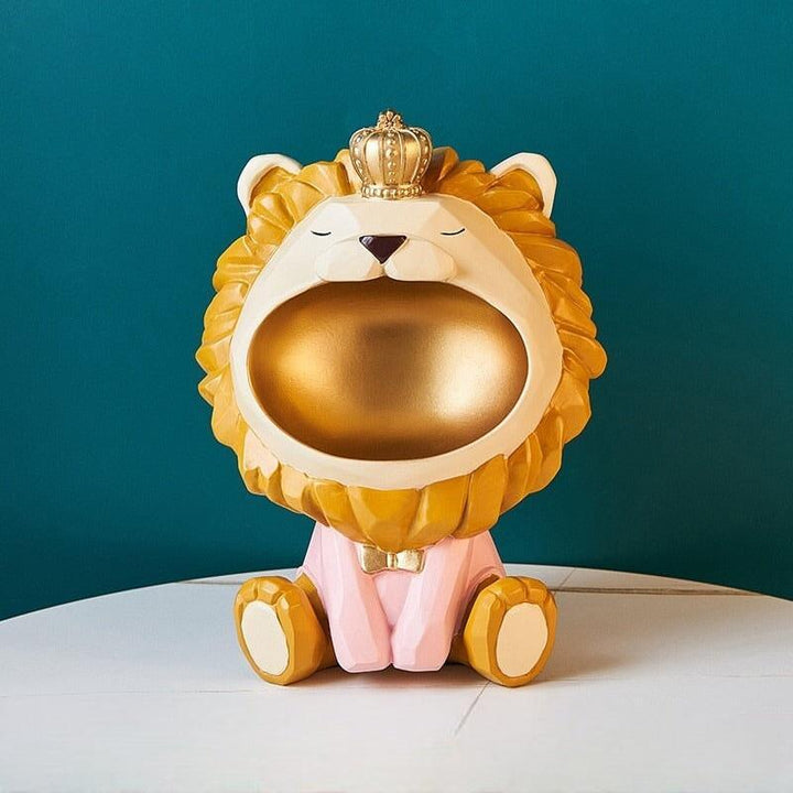 Vide Poche Design Lion | Reef - Designix Vide poche Grand Blanc