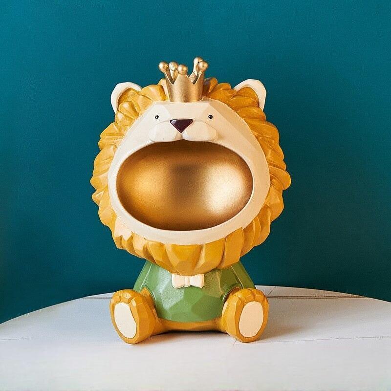 Vide Poche Design Lion | Reef - Designix Vide poche Grand Rouge