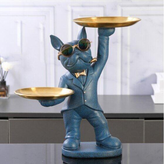 Vide Poche Design | Lucky - Designix Vide poche Bleu