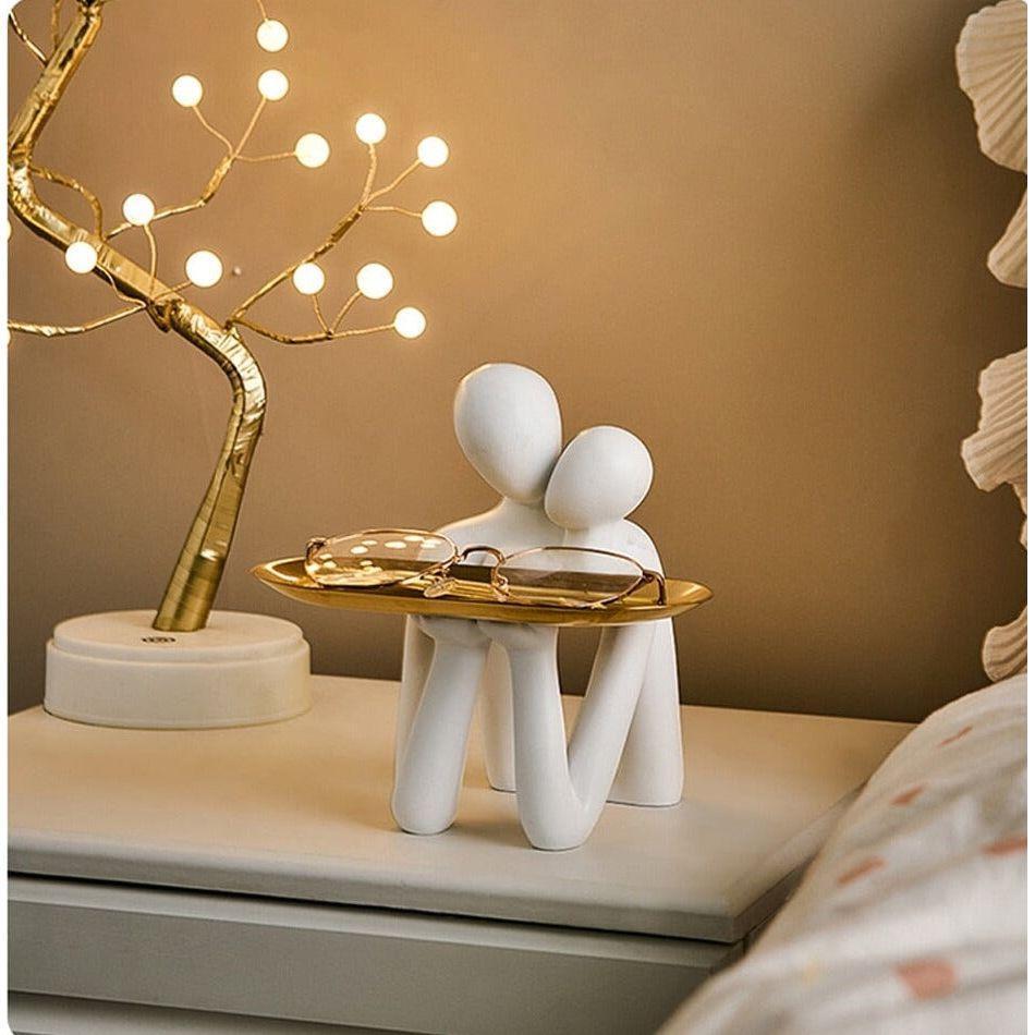 Vide Poche Design | Mittens - Designix Vide poche Blanc