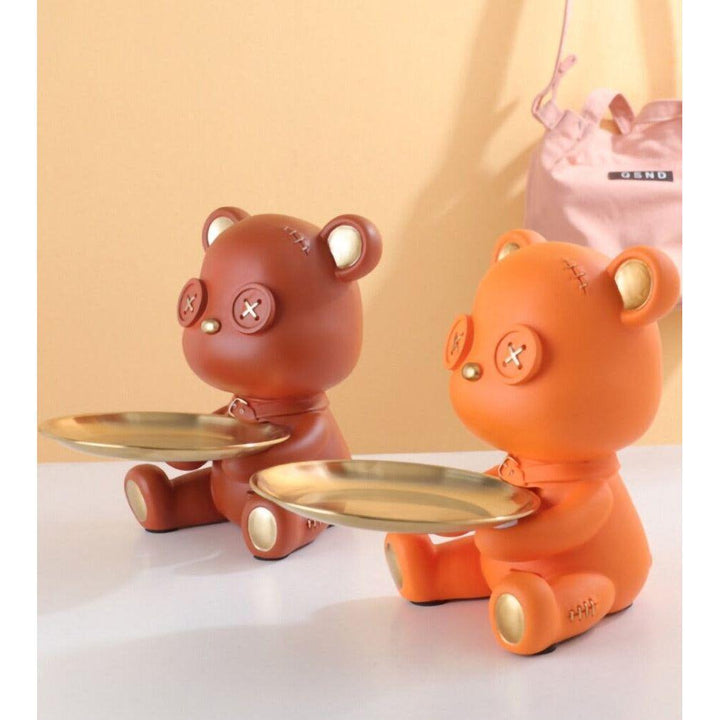 Vide Poche Design Ourson | Câlin - Designix Vide poche Rose