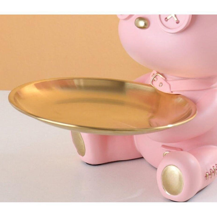 Vide Poche Design Ourson | Câlin - Designix Vide poche Vert
